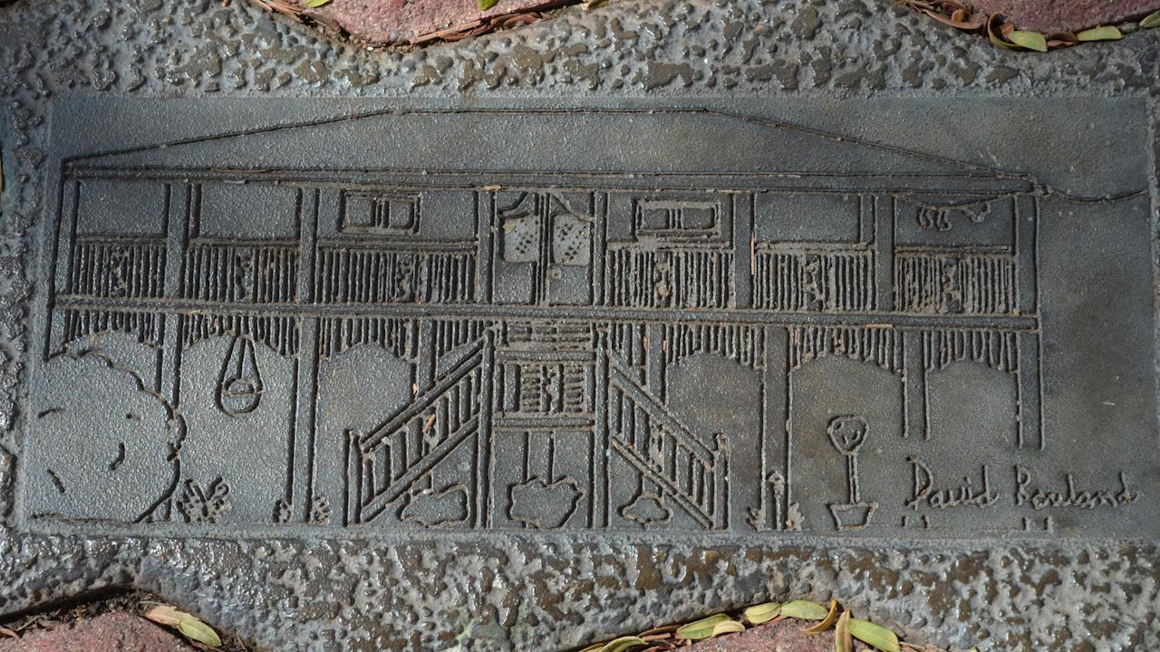 Ellena St pavement art