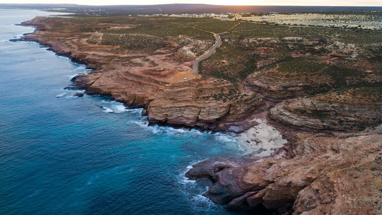 Pot Alley Coastline from the South