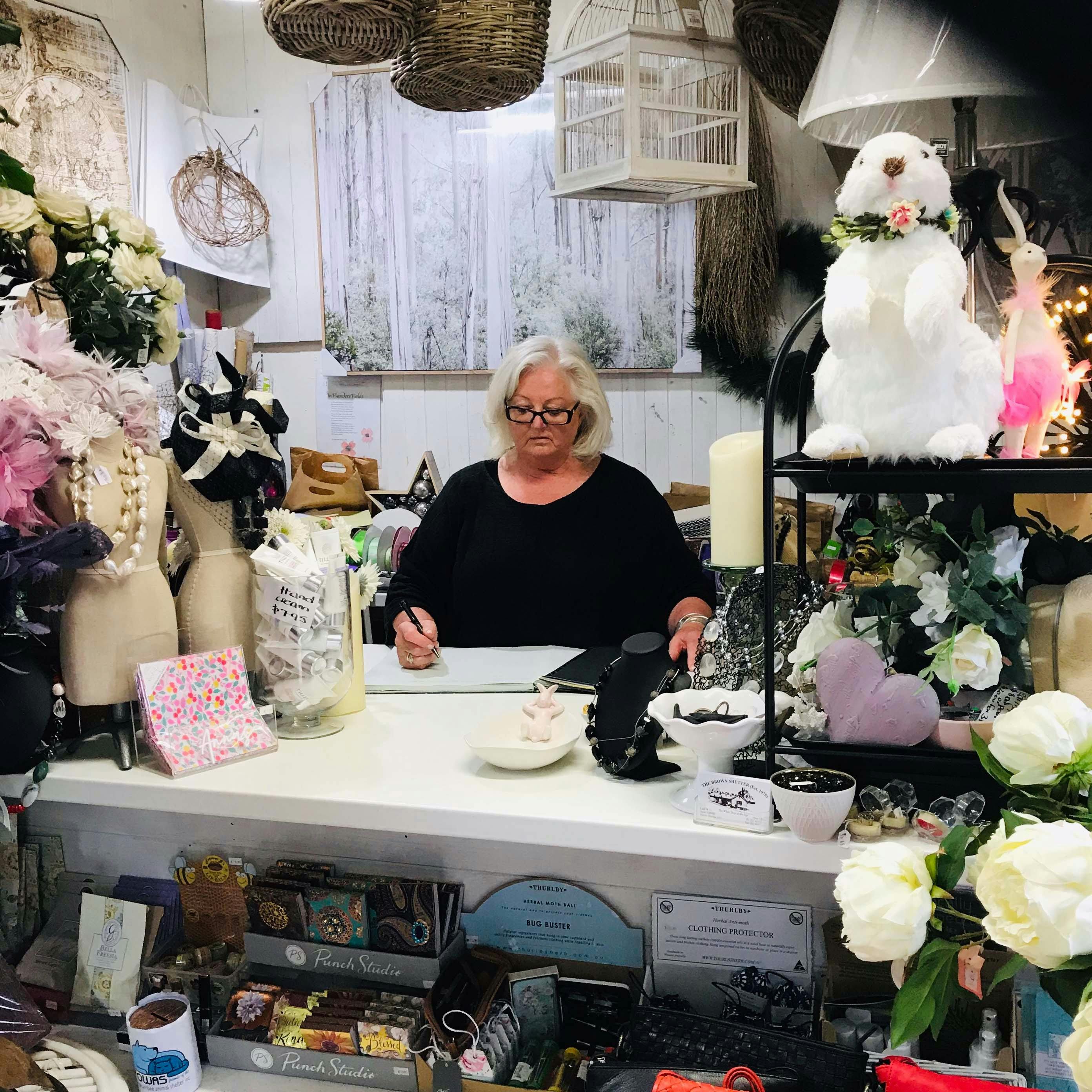 Laurel at the office