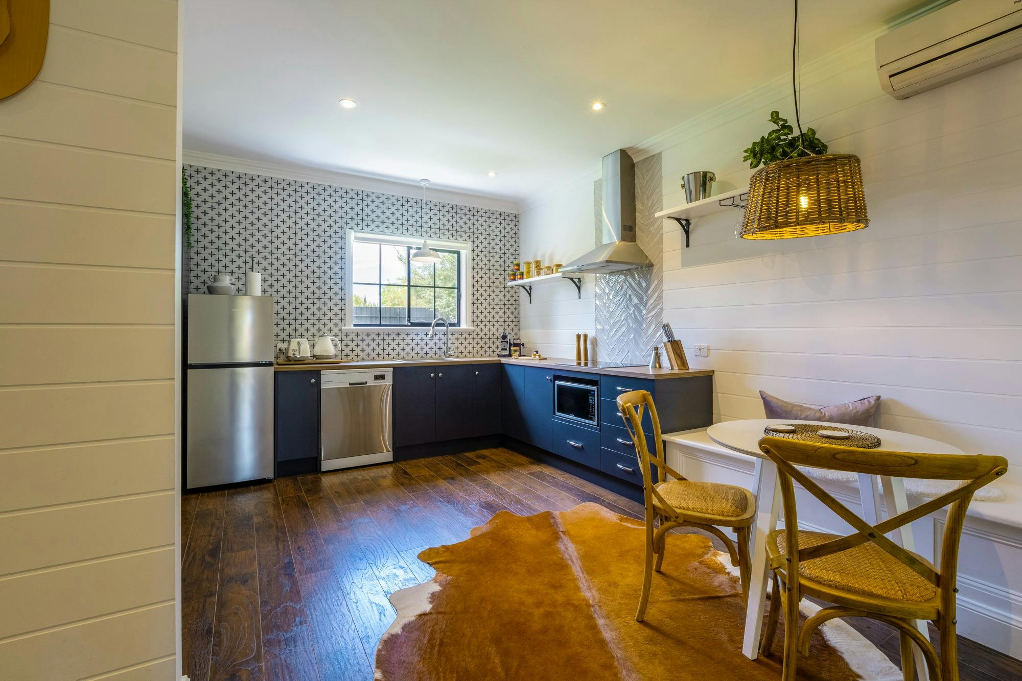 Hermosa kitchen and dining
