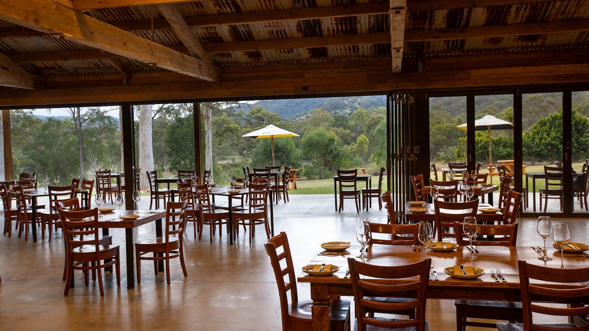Stanleys Barn outlook into the hinterland