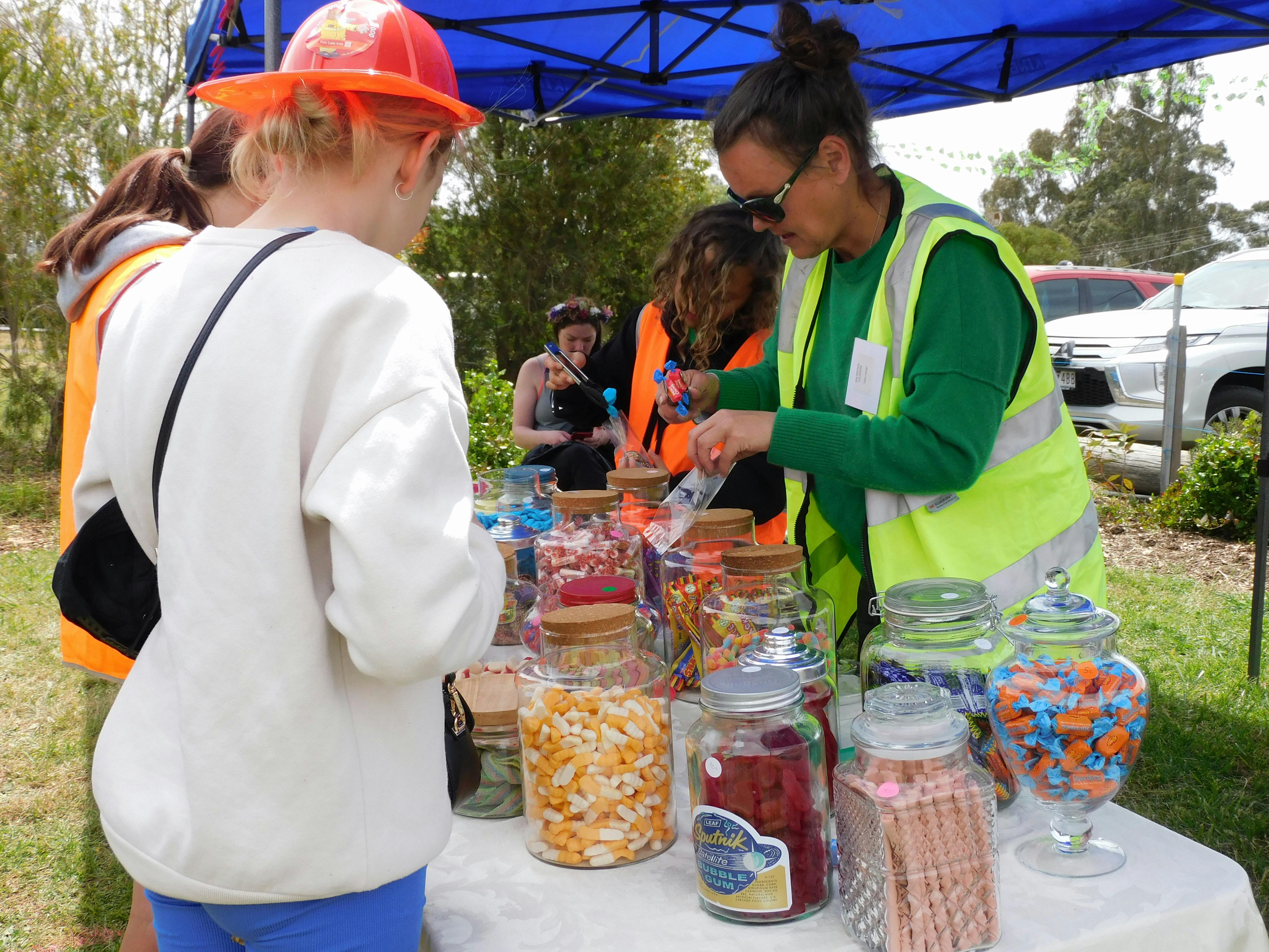 Lolly market stall