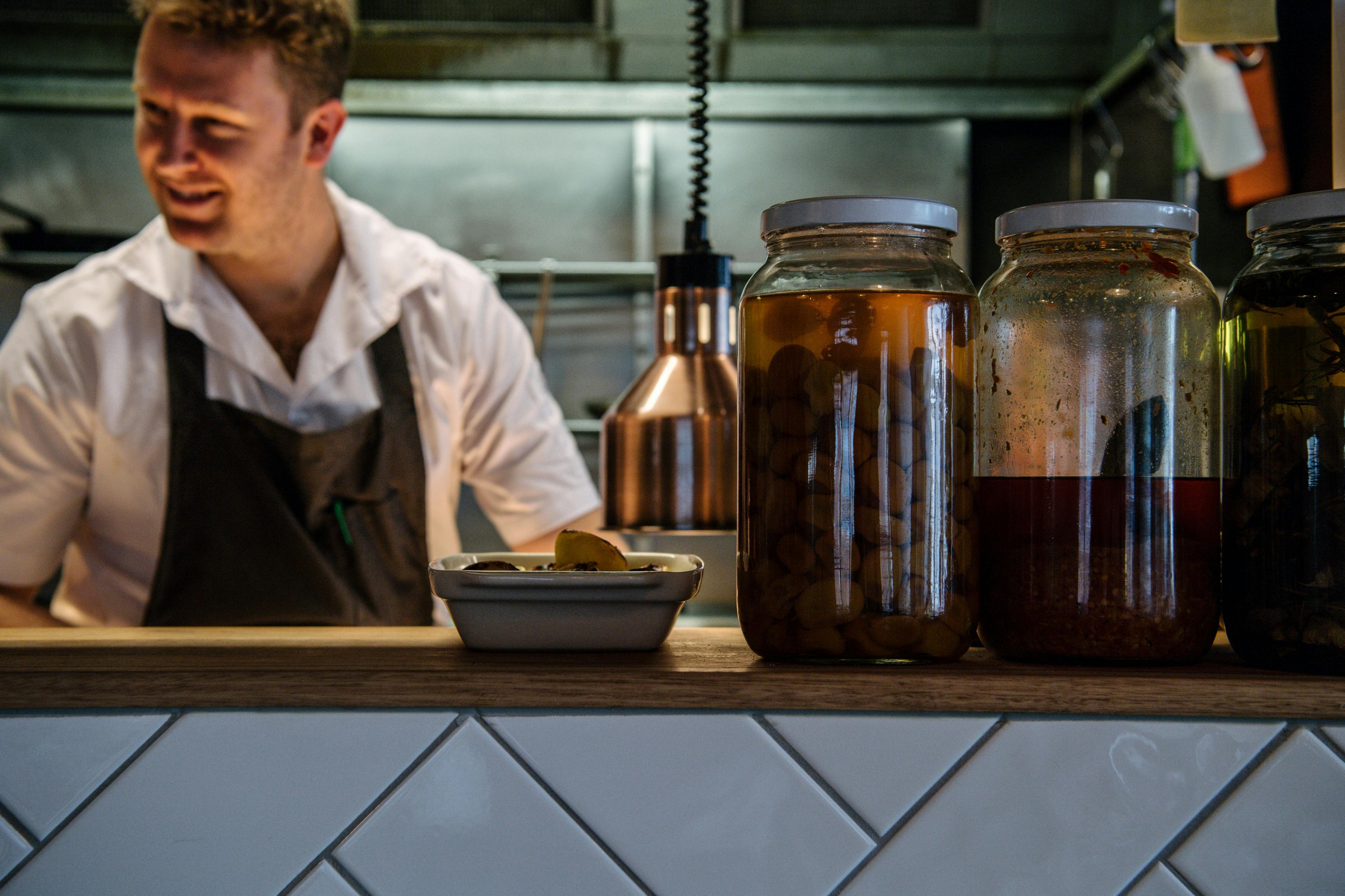 herringbone head chef