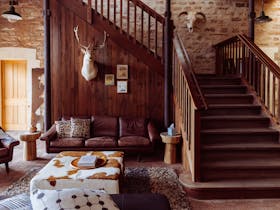 Downstairs Guest Lounge, Prairie Outback Lodge