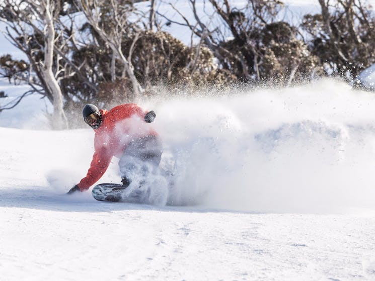 Snow Board Rider in Thredbo