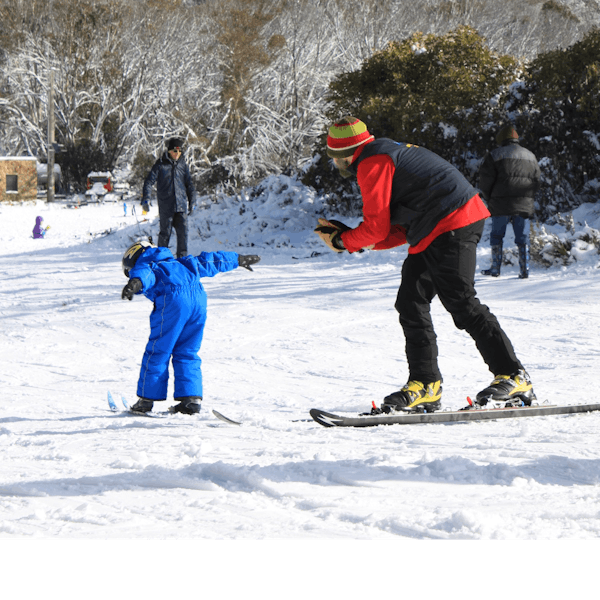 Cross country ski lesson