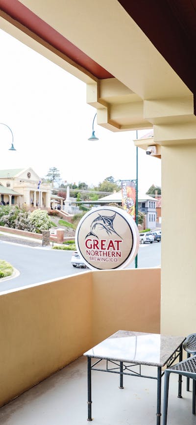 From Verandah at Criterion