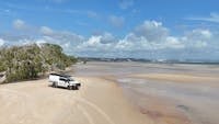 Adventure Rentals Toyota Hilux on Elim Beach, Cape York