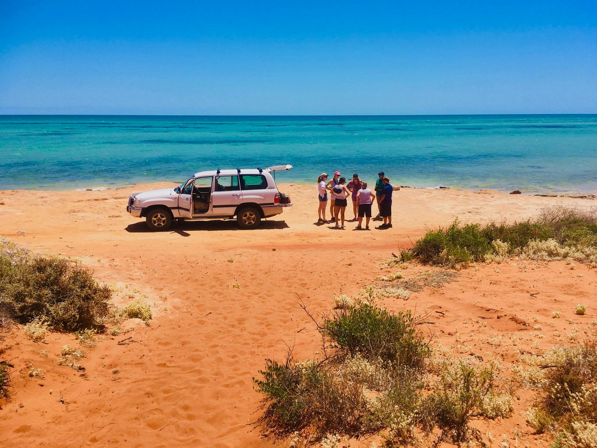 Morning Break at South Gregories - François Peron National Park 4WD Tour
