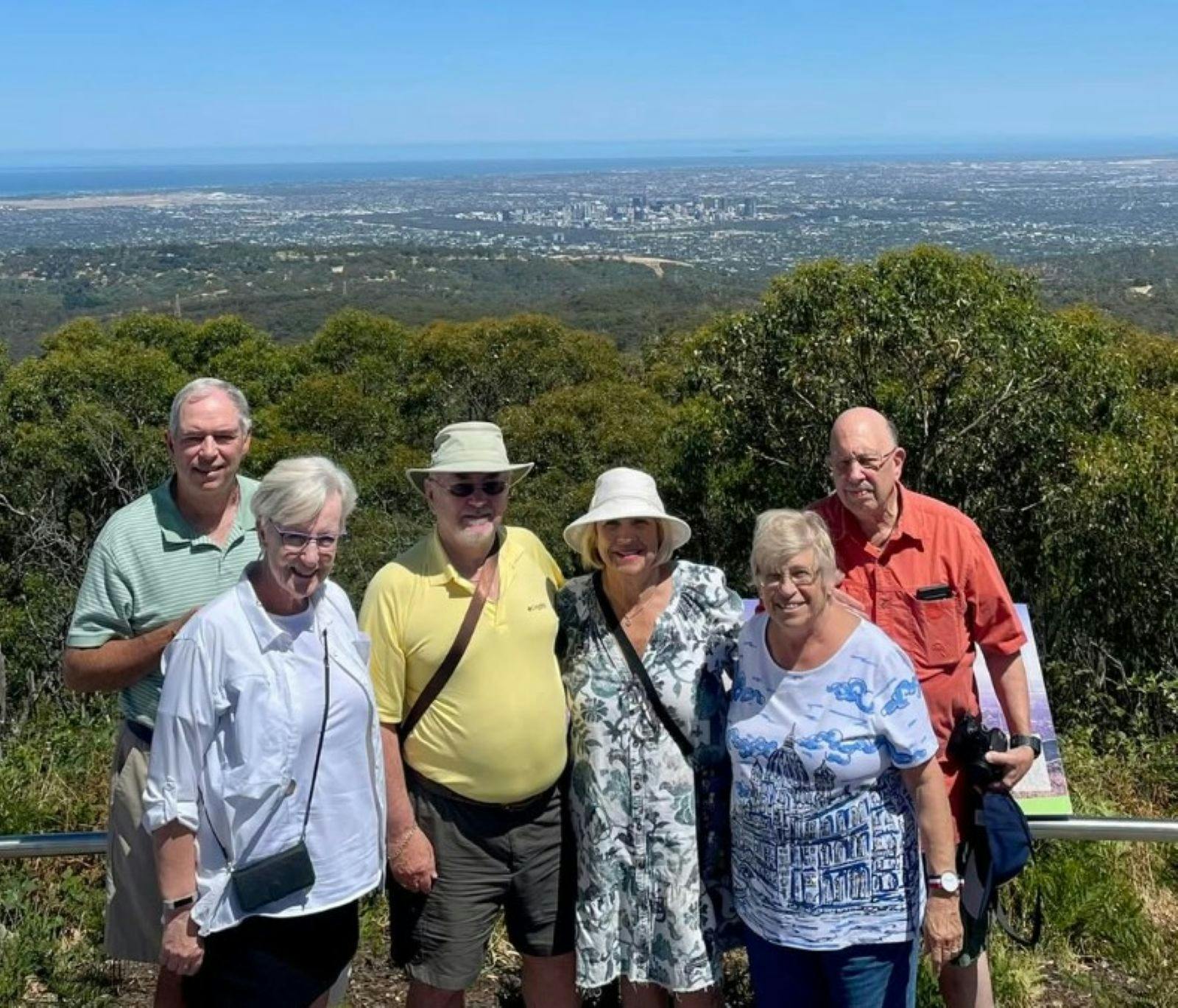 Clients on tour with Caprice Cars