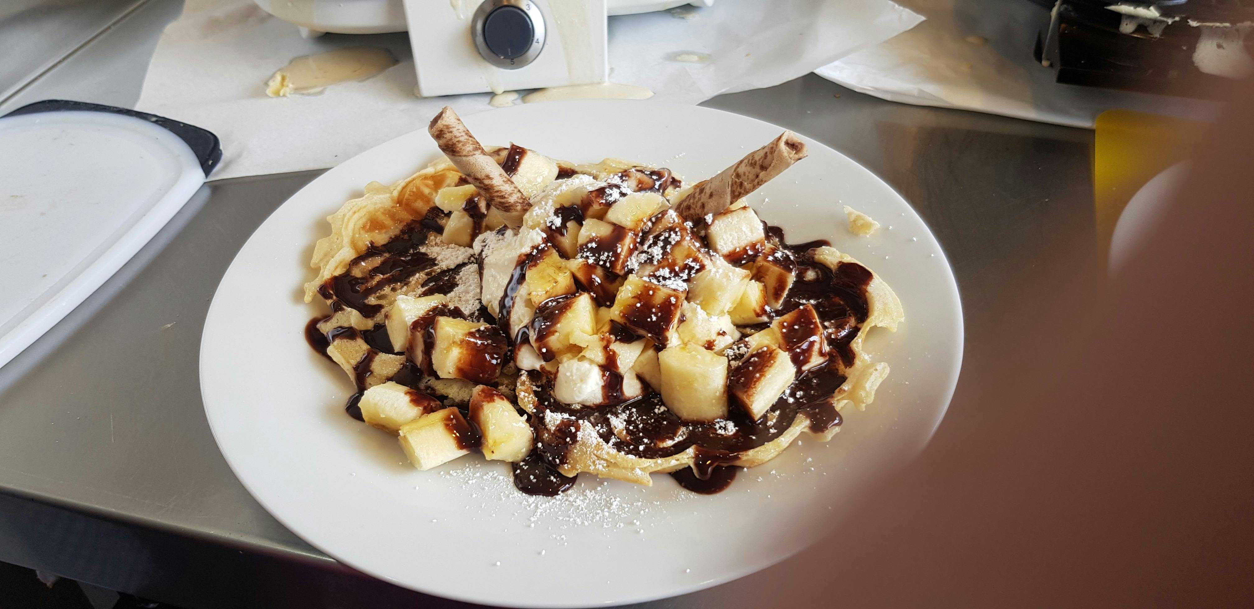 Banana Waffle