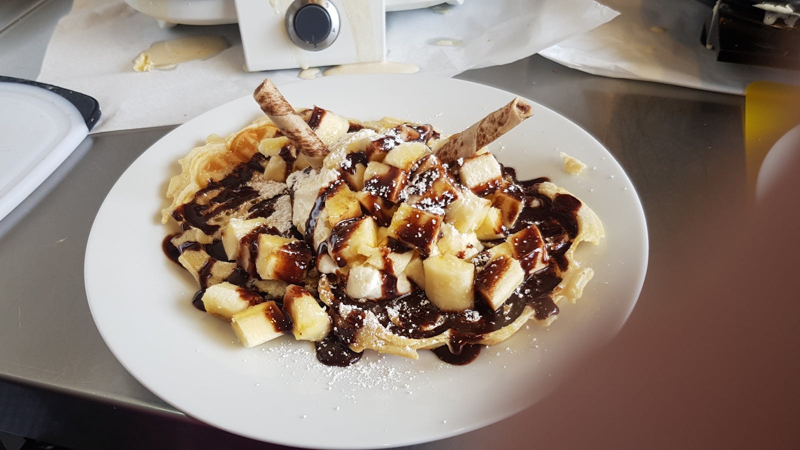 Banana Waffle