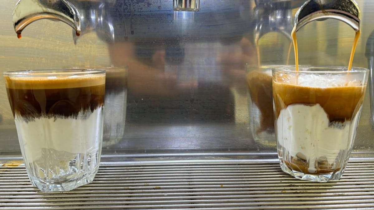 Your choice of ice cream or sorbet with locally grown coffee
