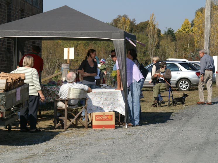 Outside Laggan Markets