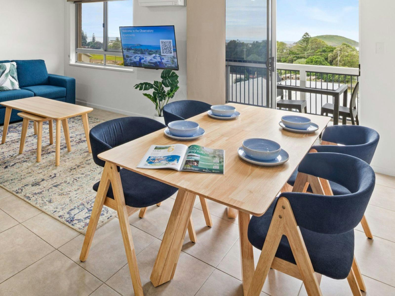 전망대 아파트 - 전망이 좋은 다이닝룸