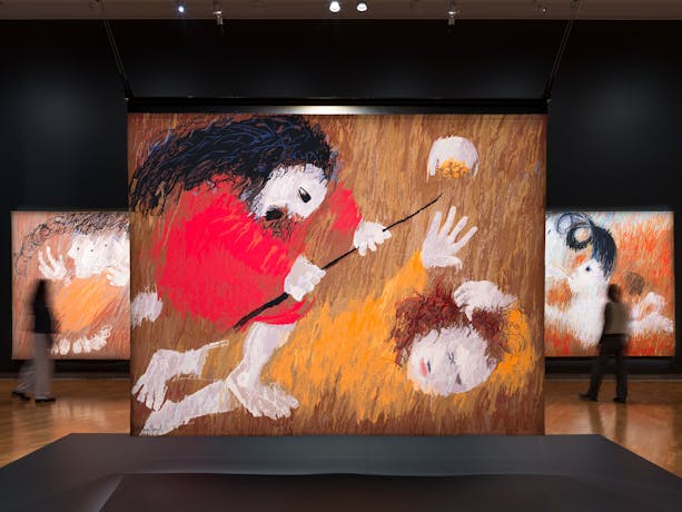 Vibrant large-scale tapestries
