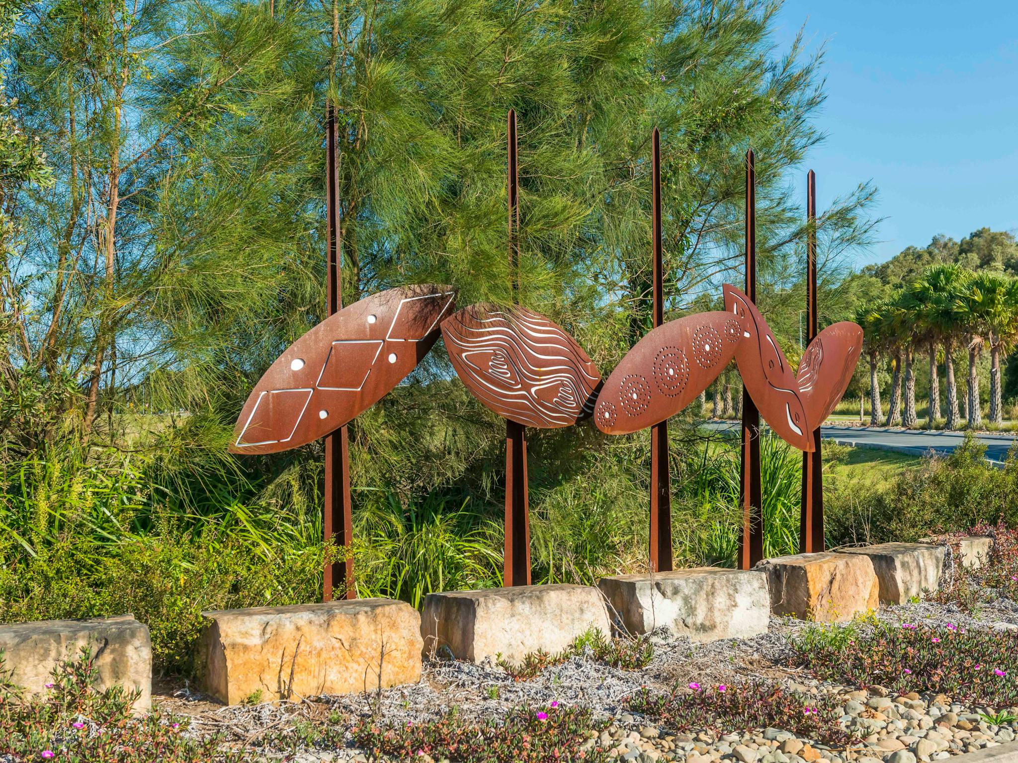 corten steel sculptures