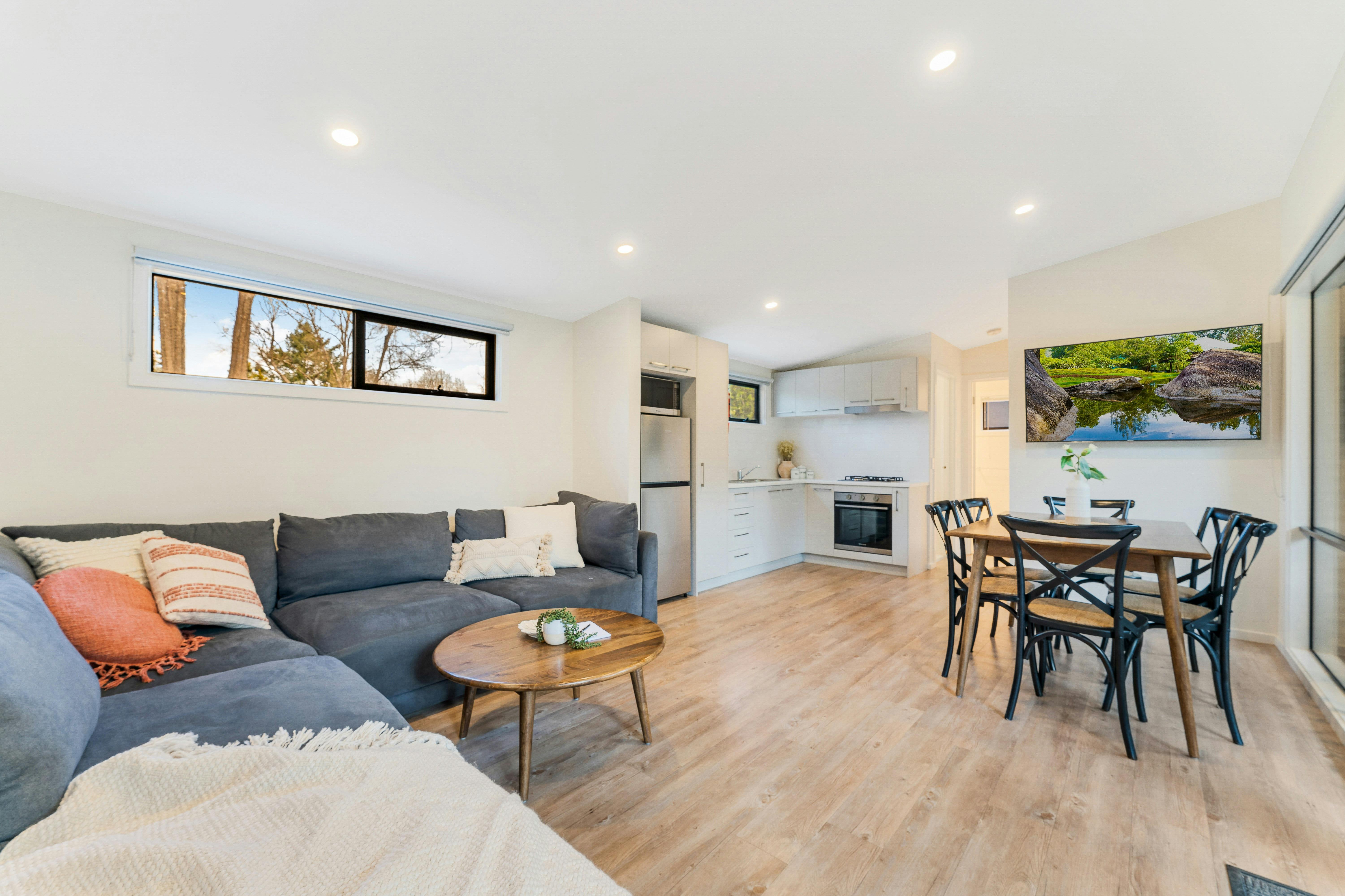 Luxury Riverside Two Bedroom Villa | Tasman Holiday Parks - Bright