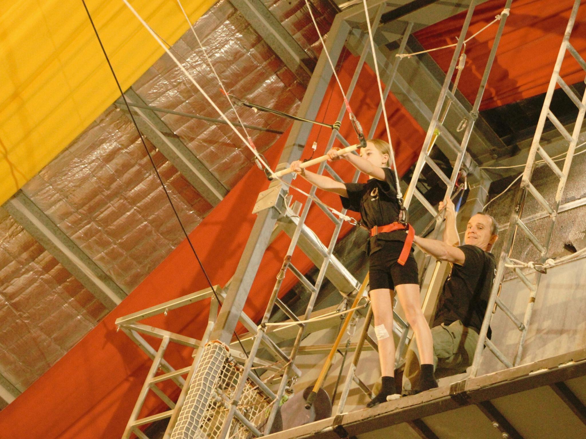 Kids Flying Trapeze
