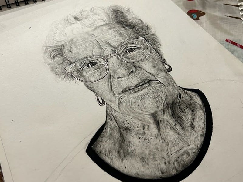 Image for The Centenarian Portrait Project by Teenagers