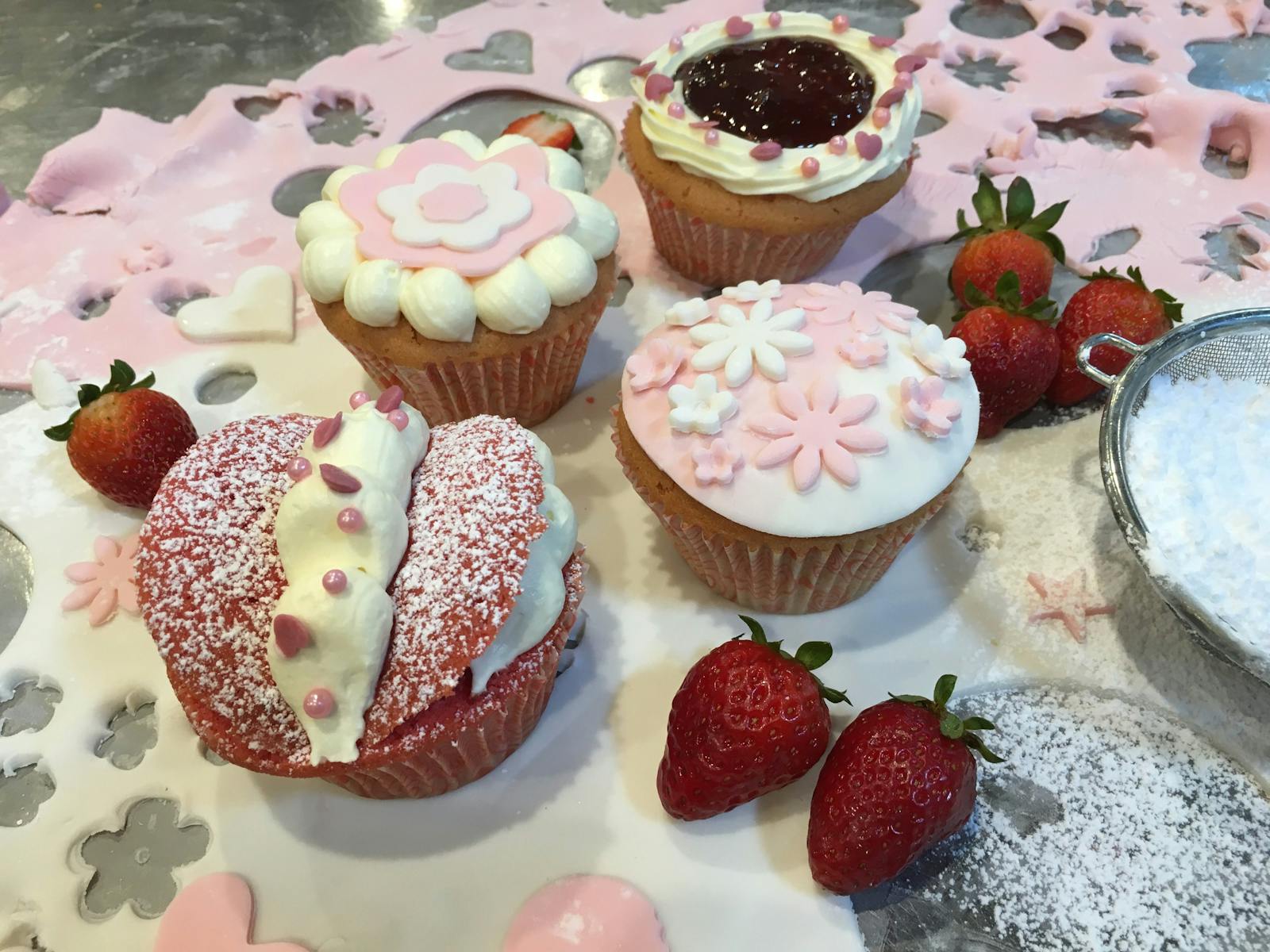 Kids cupcake party
