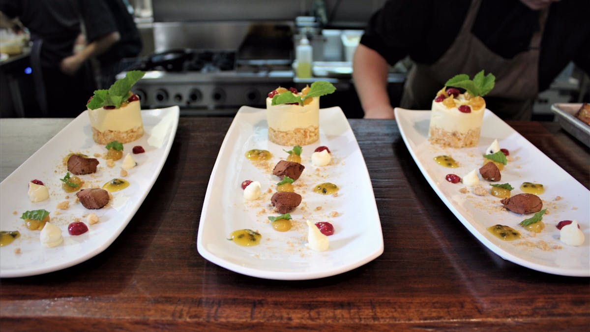 Dessert, cheesecake, winery, wine tasting tour