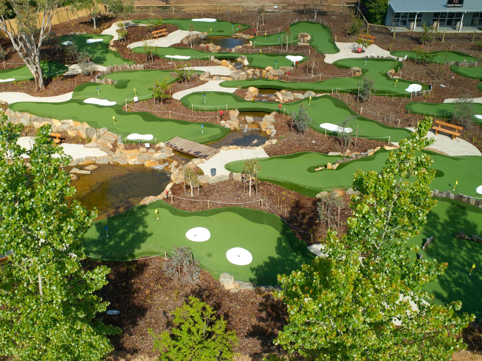 mini golf course