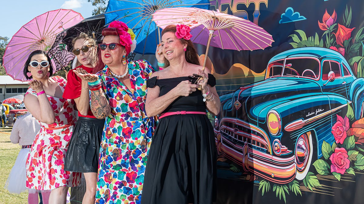Pinups at GreazeFest