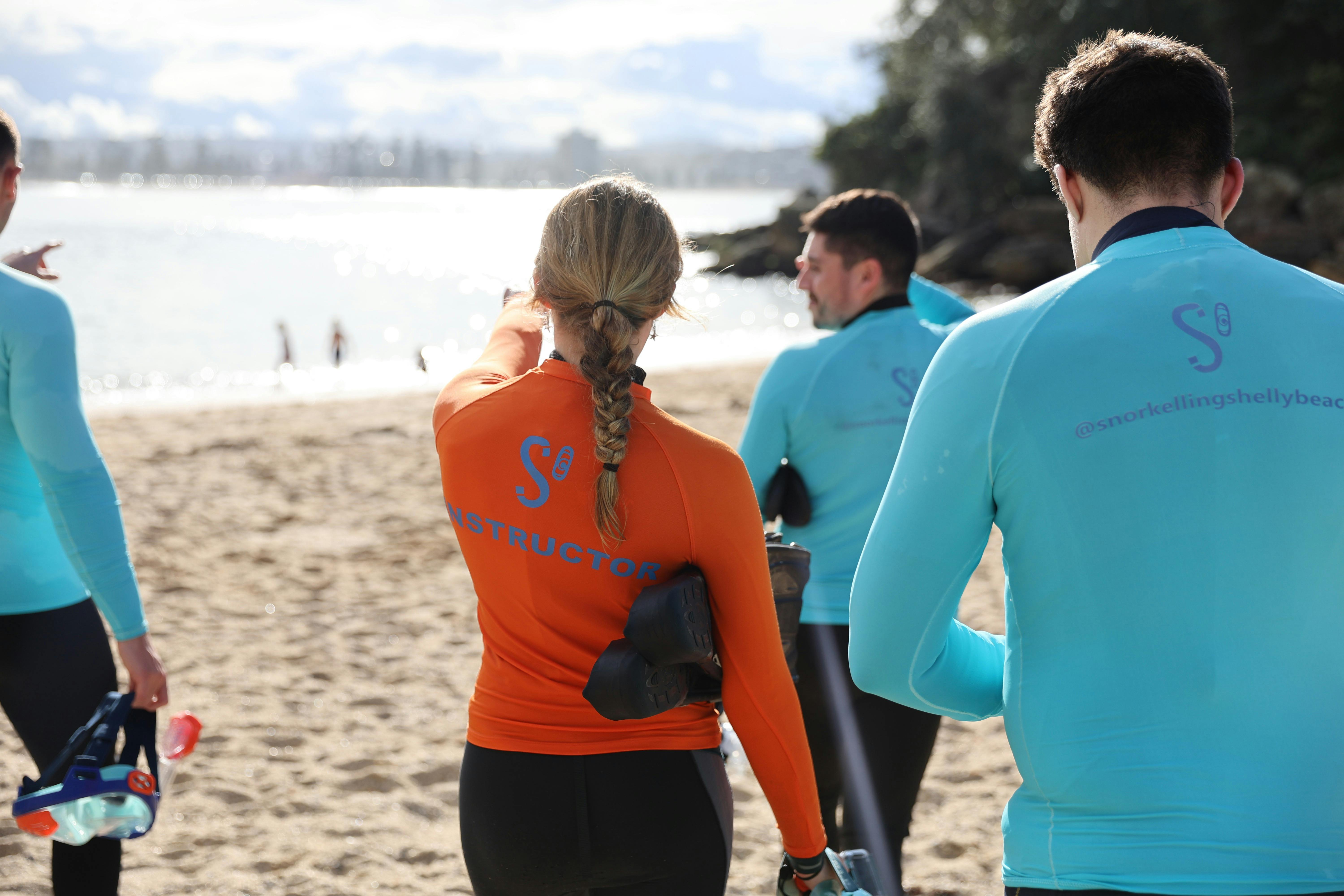 Showing Shelly Beach to guests