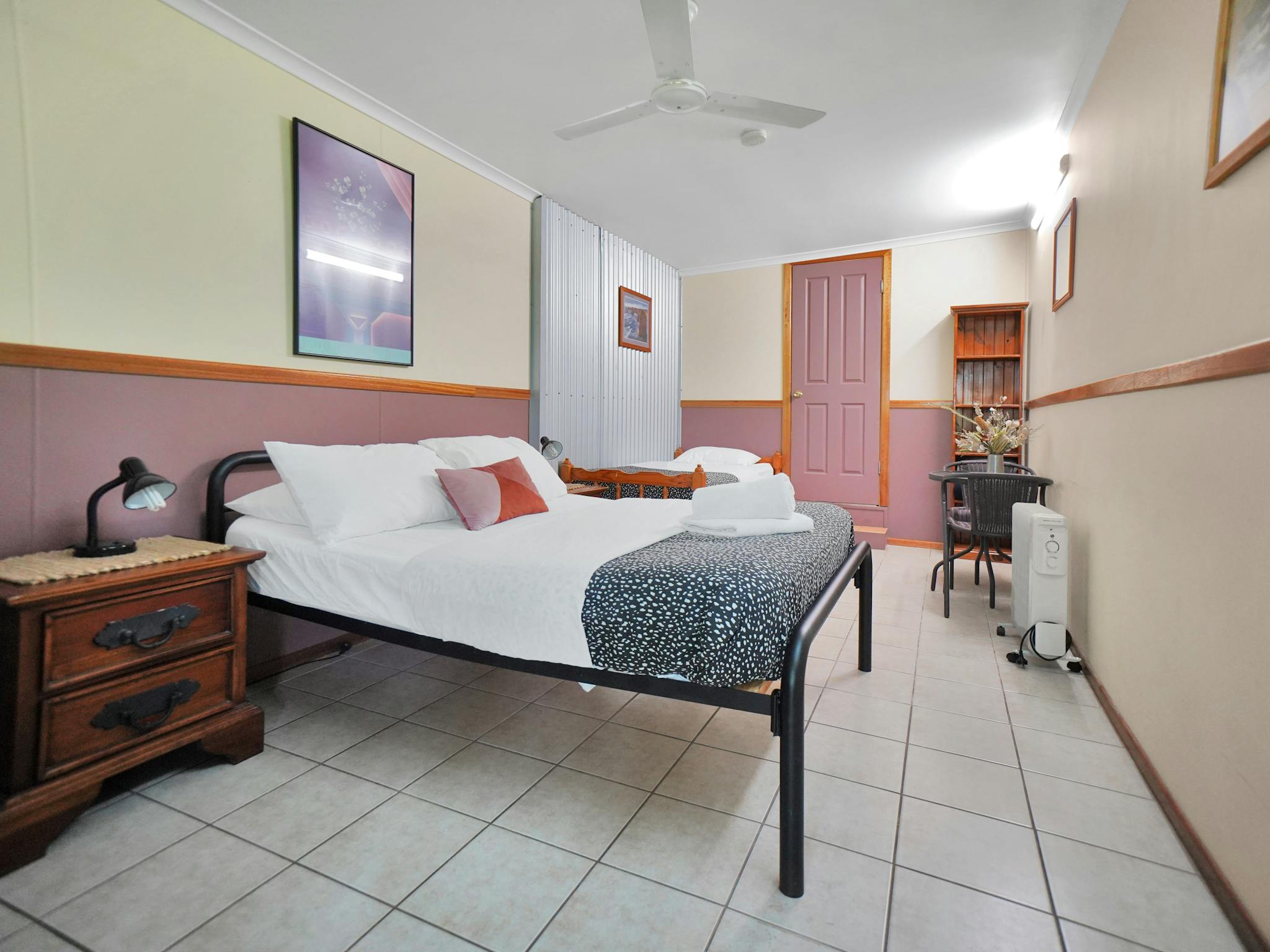 Motel style room Motel style room