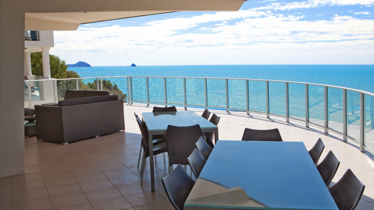 Penthouse Balcony with Ocean View