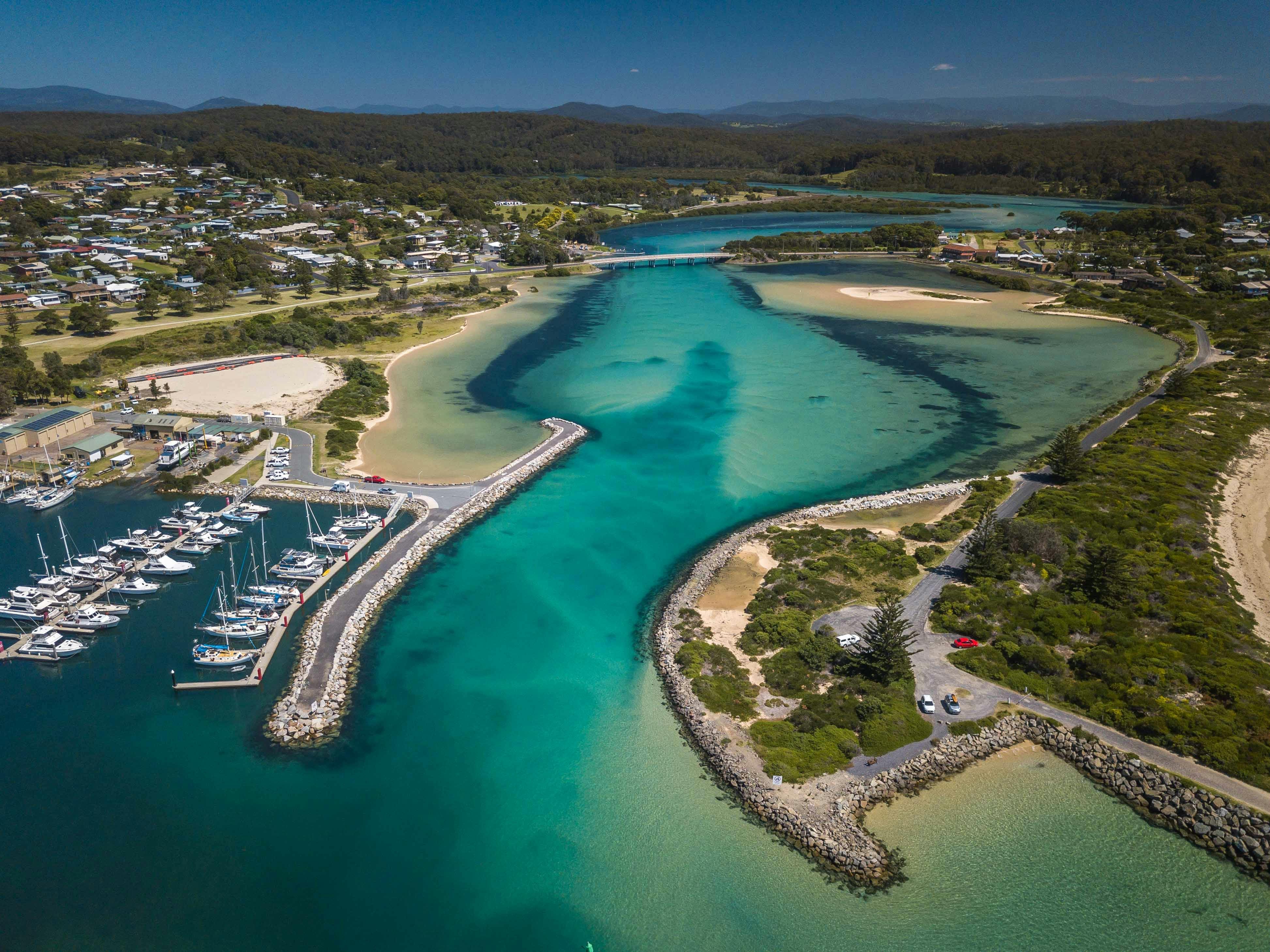 Bermagui Harbour, Bermagui 釣魚 藍寶石海岸, NSW