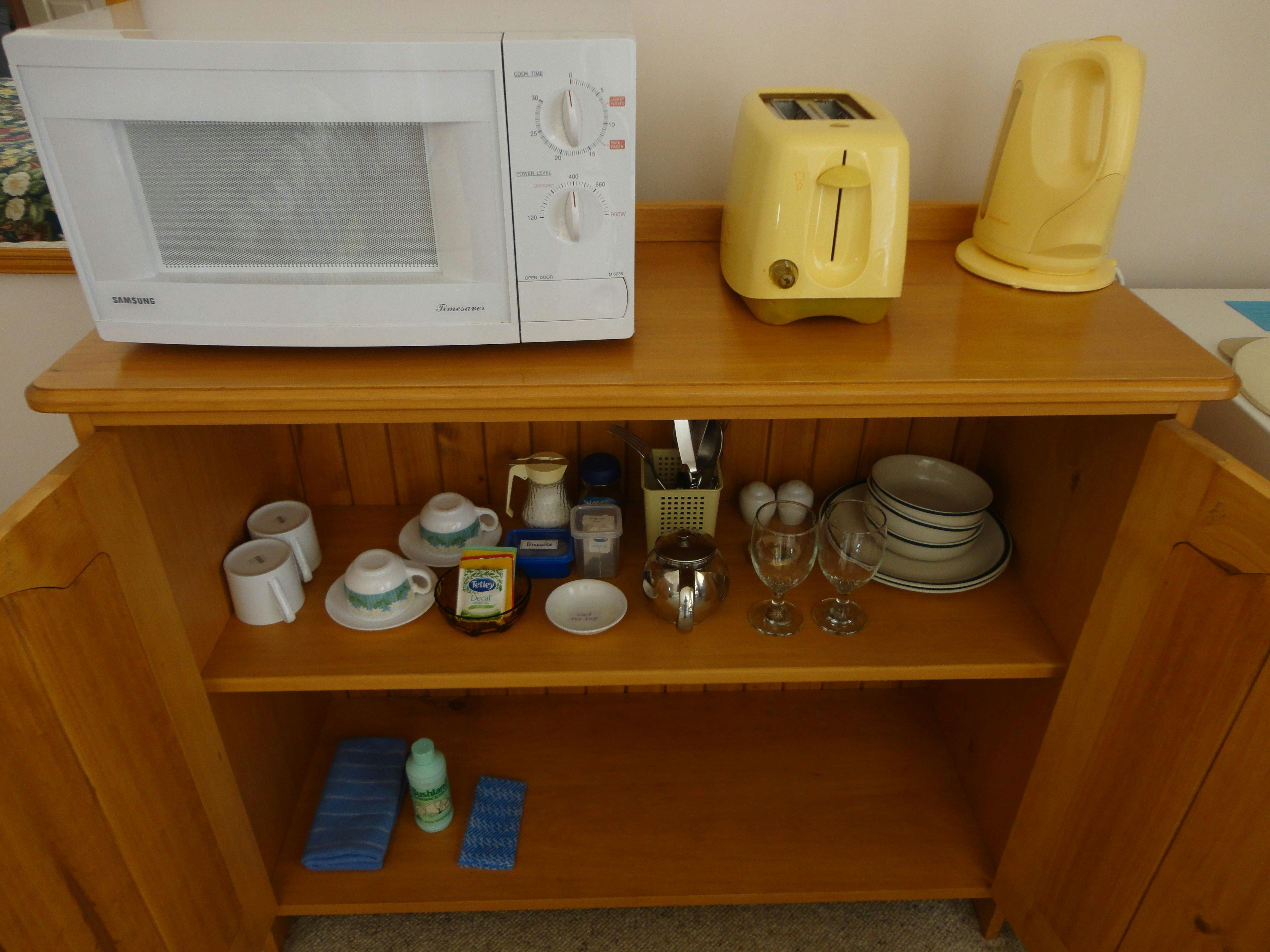 Well-equipped room amenity