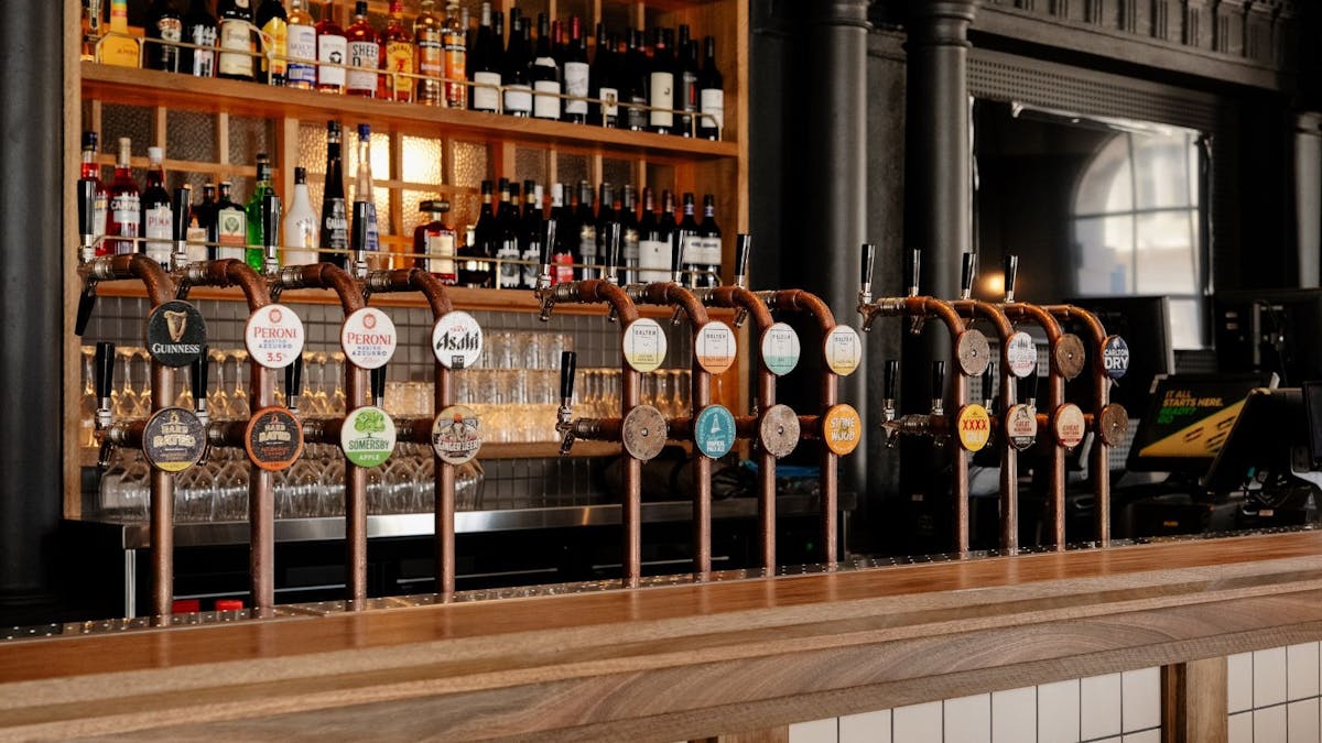 Our very own Merchants Bar which is also known as The Sports Bar.