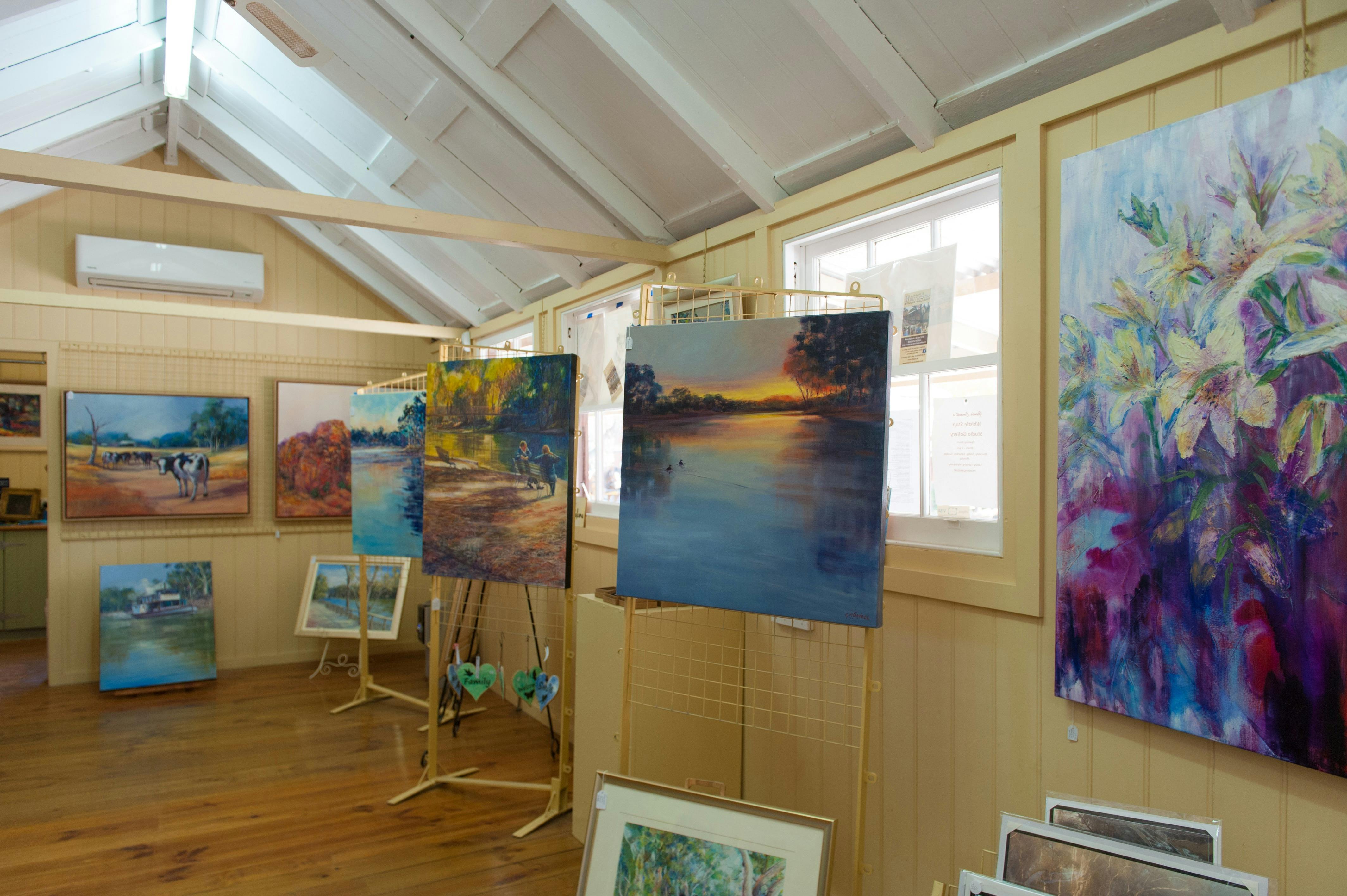 Glenda Cornell's Whistle Stop Studio Gallery
