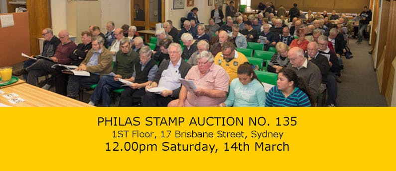 Image of the event 'Philas Stamp Auction No. 135'