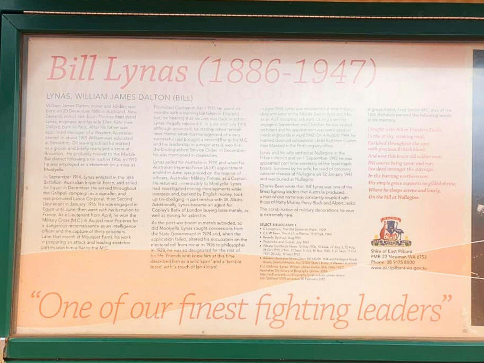Lynas Lookout