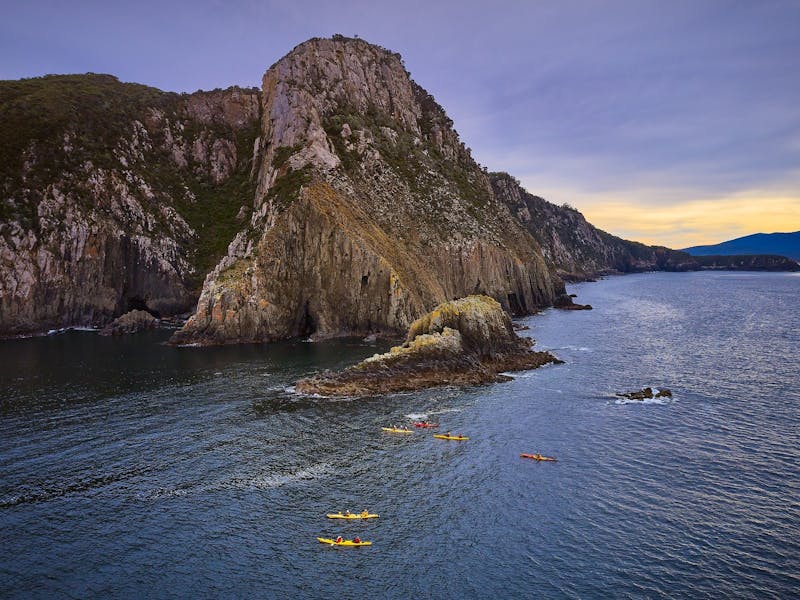 Sea Kayaking on Bruny Island