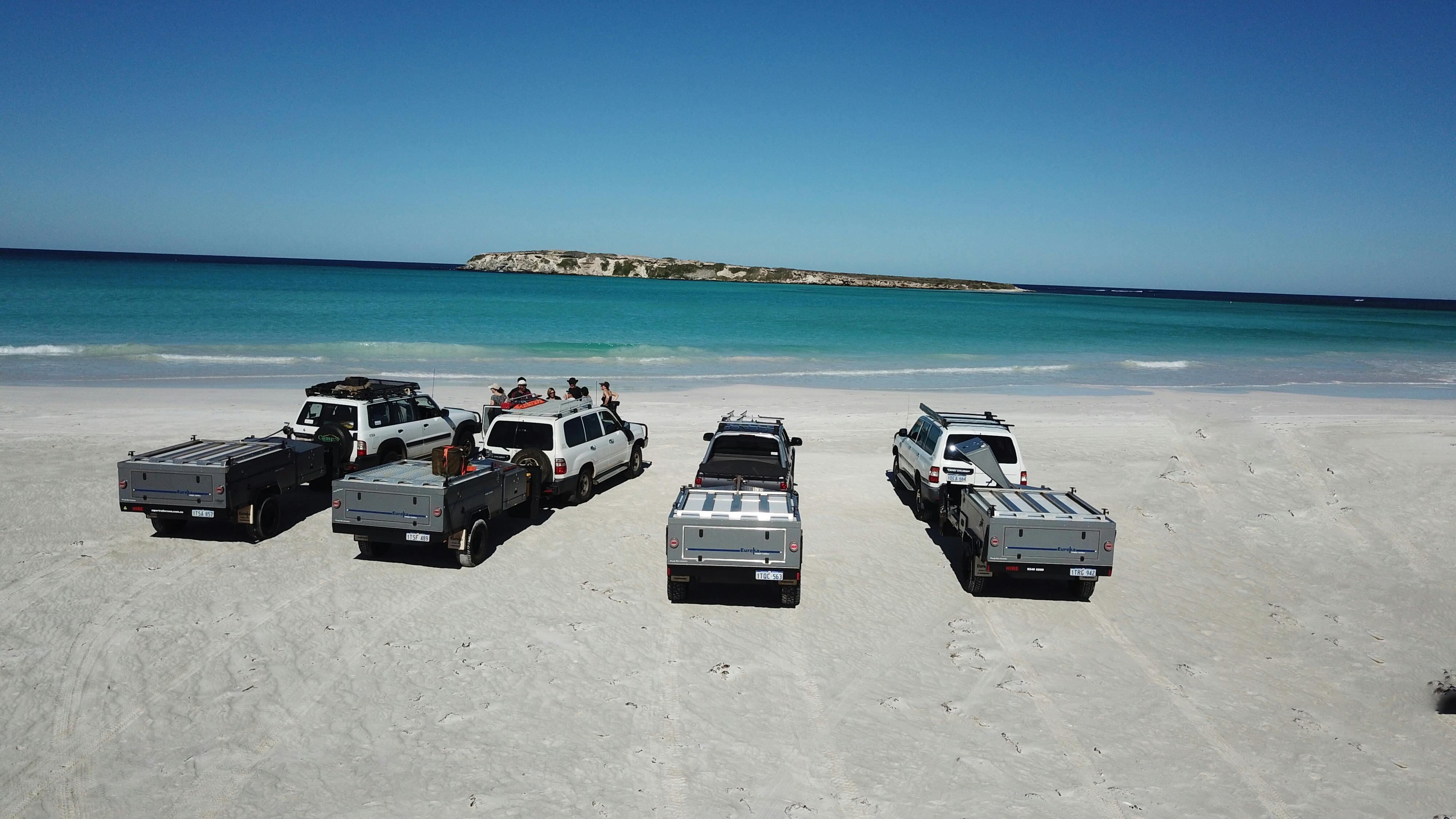 Camping along the Indian Ocean Drive in WA