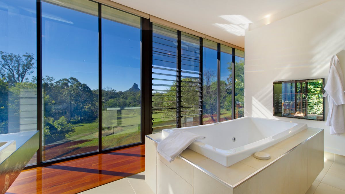 Spa with a view