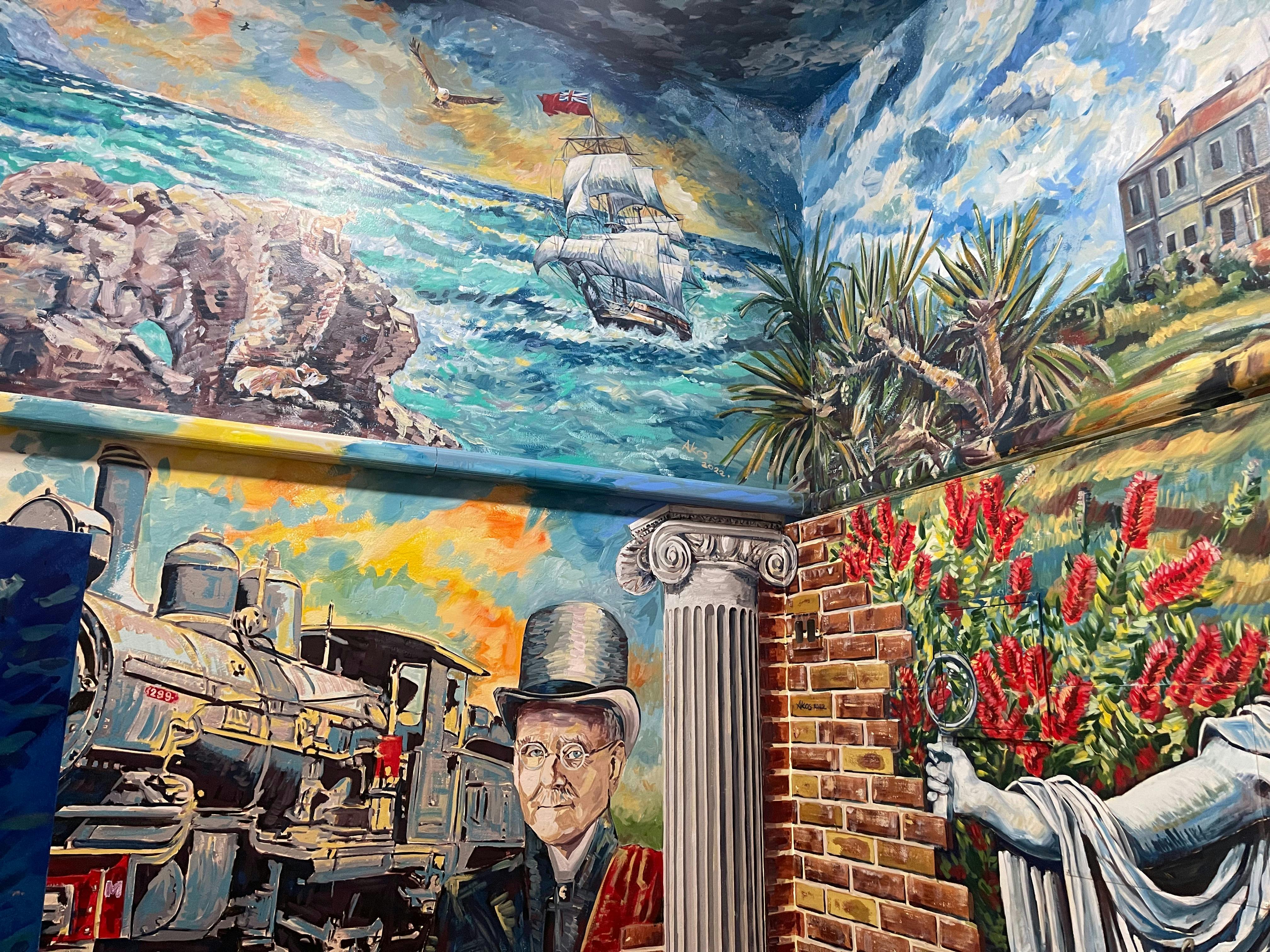 Four Distinct Murals in Maryborough