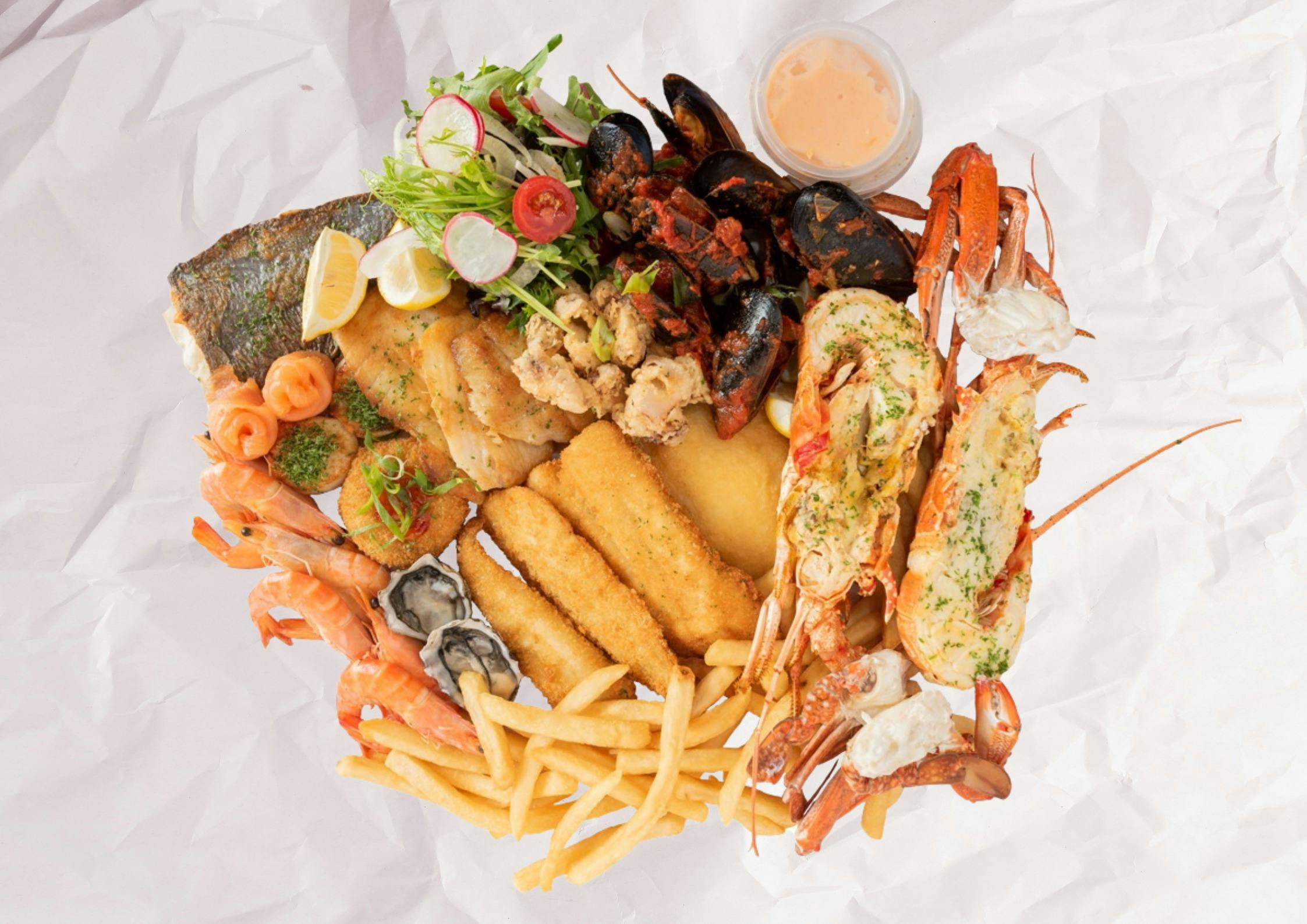 Iconic Cicerellos Seafood Platter