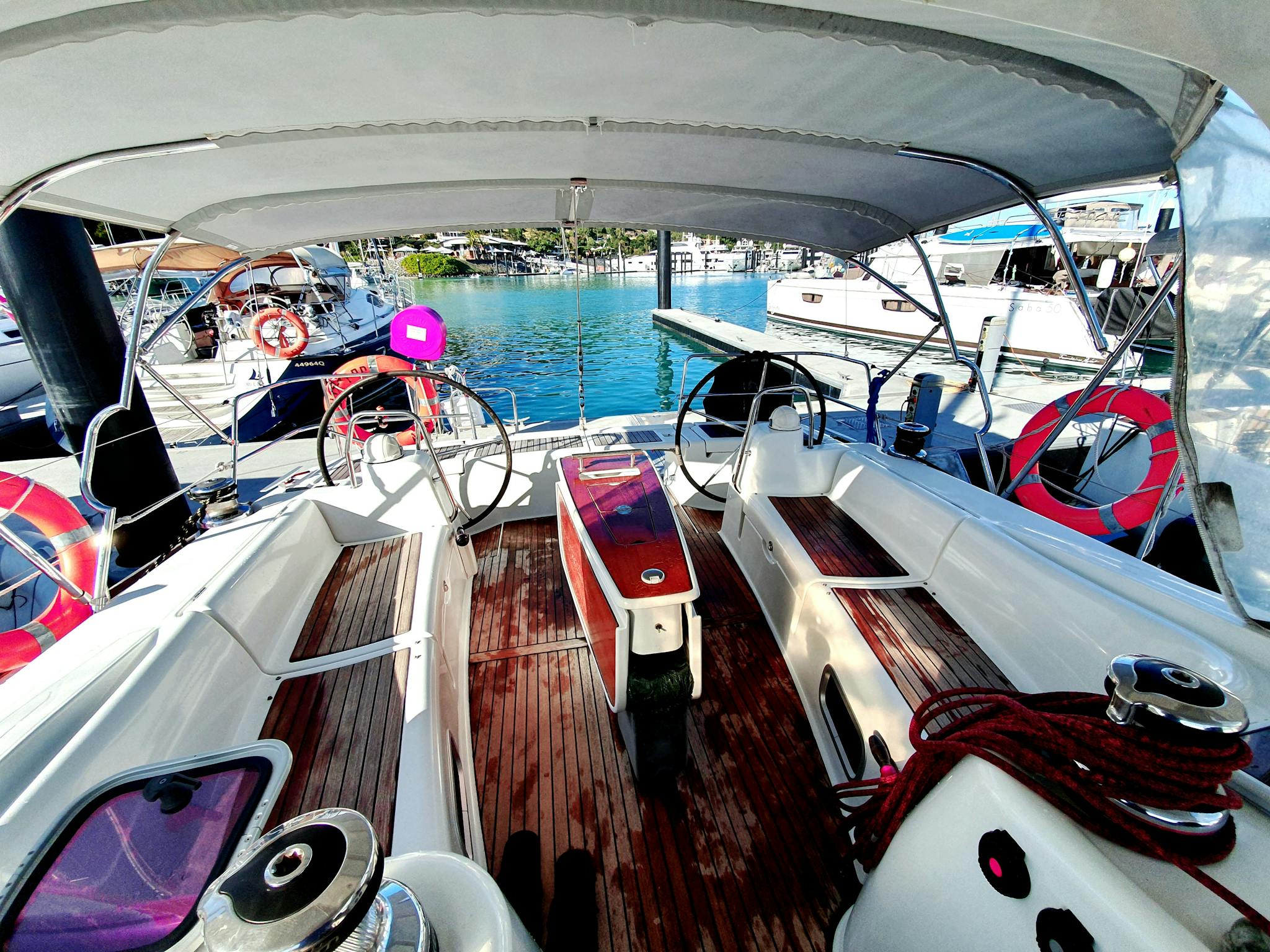 Blizzard - Aft deck Blizzard - Aft deck
