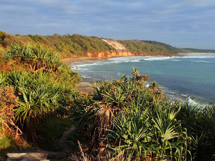 Miners Beach at high tide.