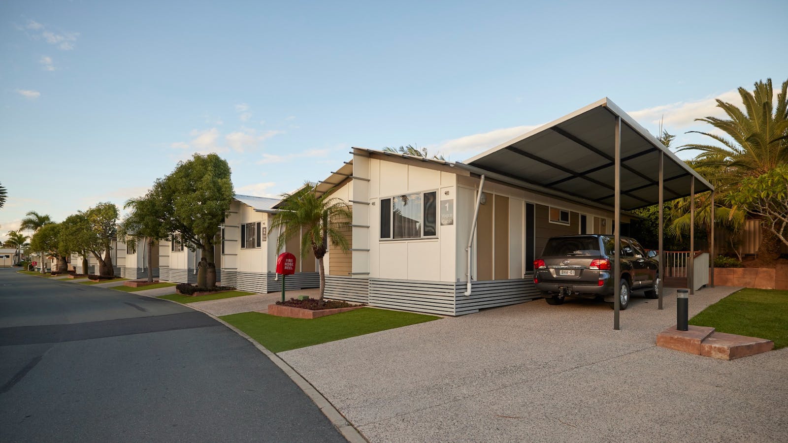 Vogue Cabin holiday accommodation at Brisbane Holiday Village Vogue Cabin holiday accommodation at Brisbane Holiday Village