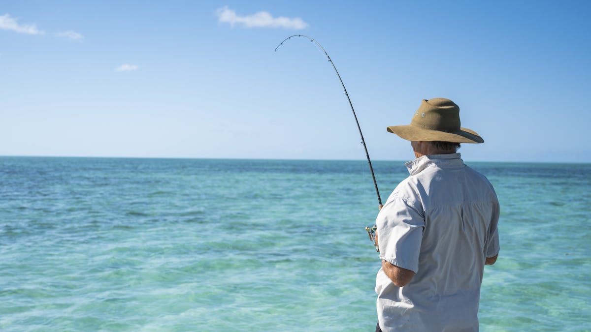 Flat's fishing on the Great Barrier Reef