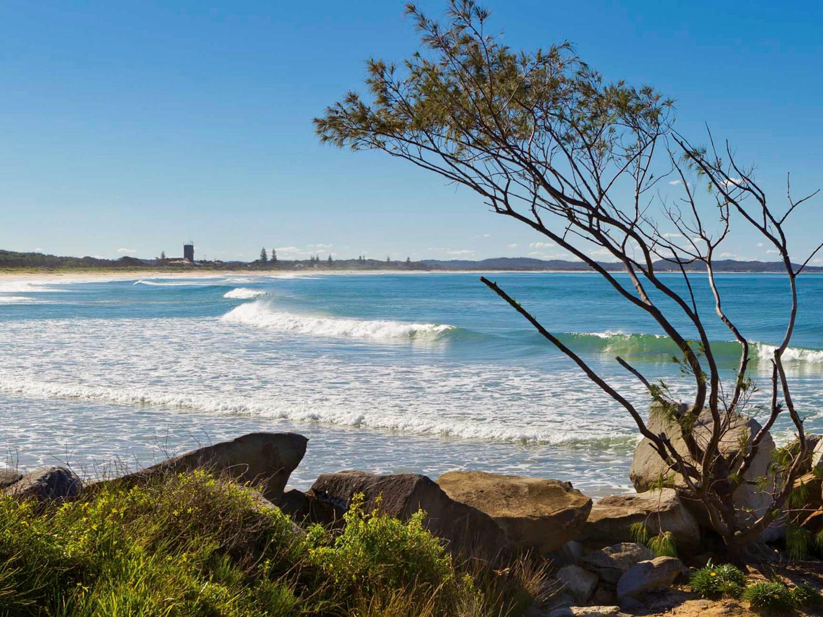 Wooli nach Red Rock, Yuraygir Nationalpark. Foto: Rob Cleary