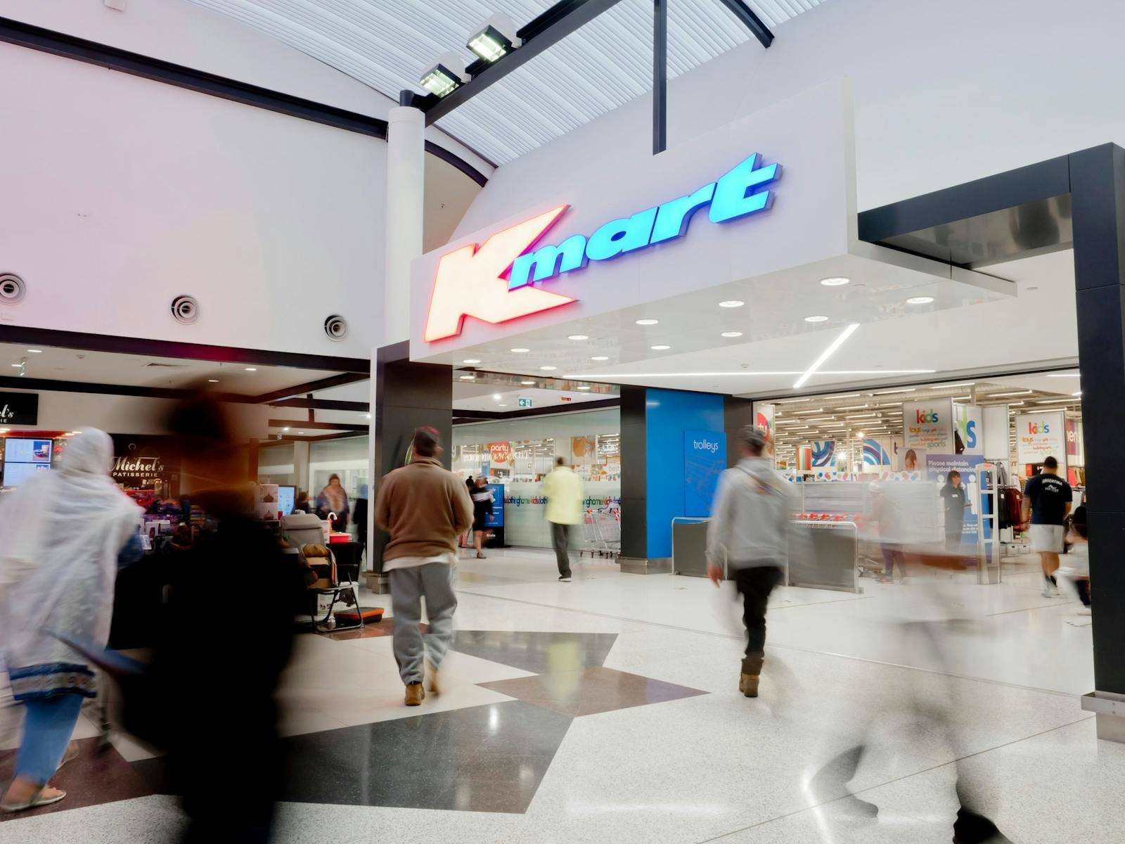 Exterior view of Kmart at Minto Mall