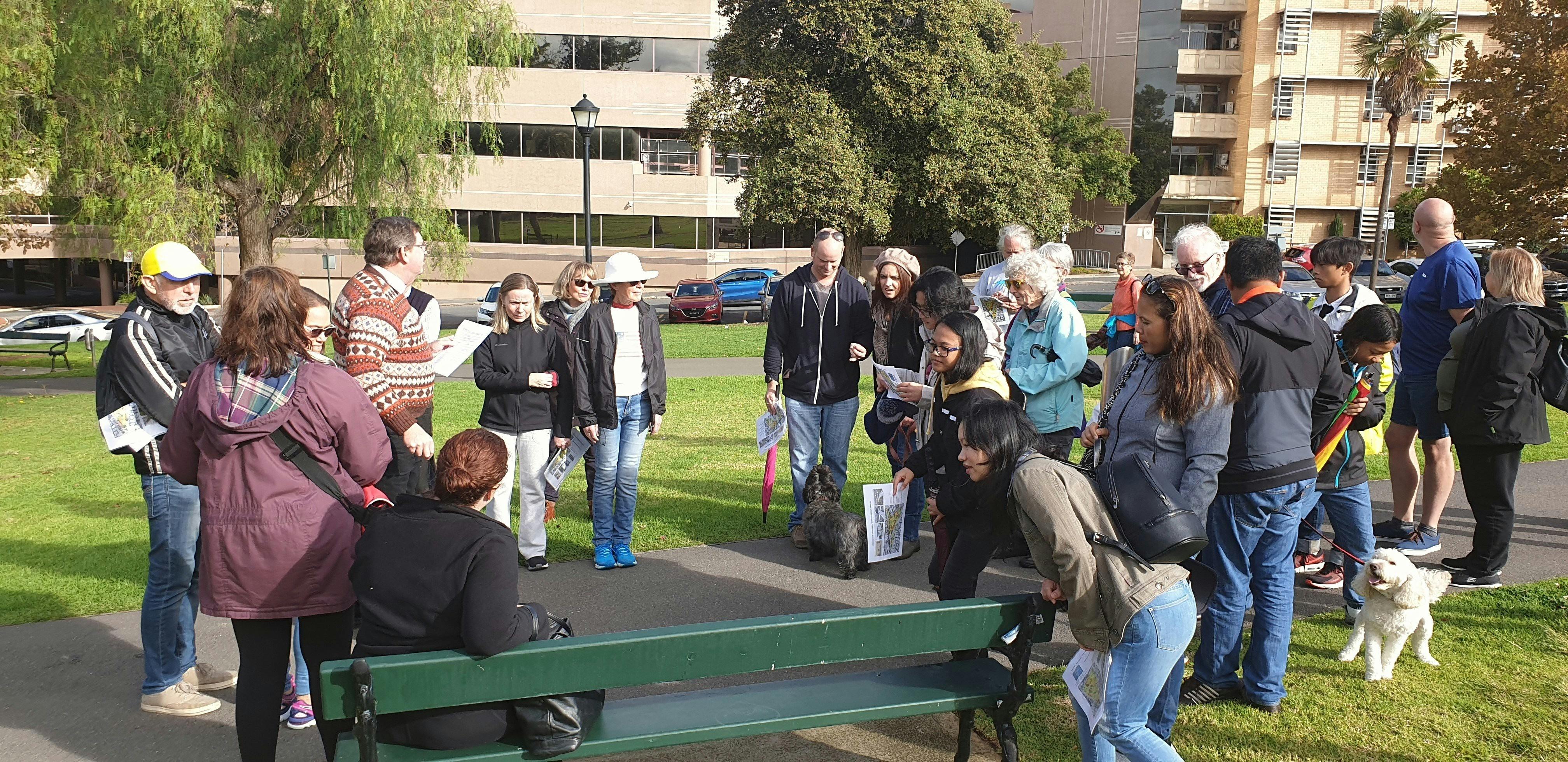 Guided Walk  in Brougham Gardens