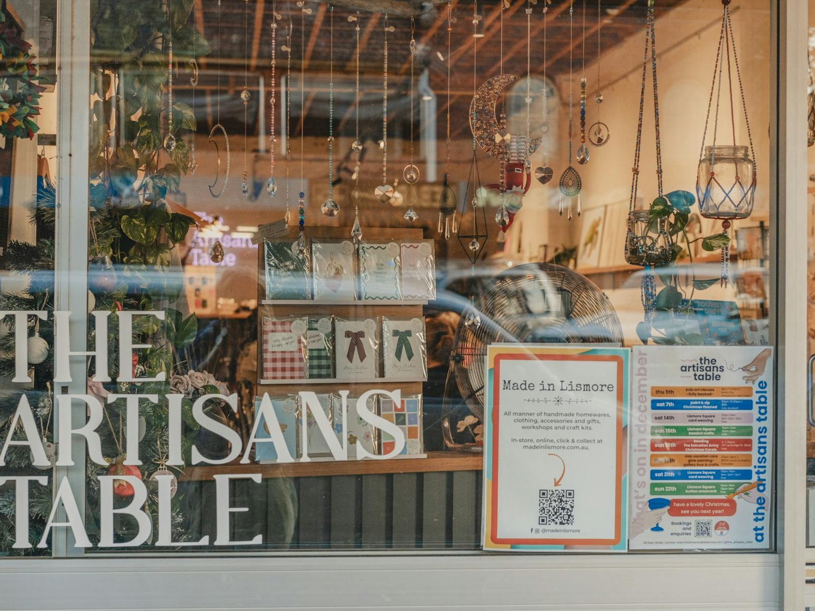 Front Entrance to the Artisans Table